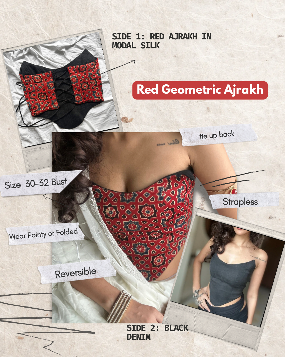 Dobaara Corset Tops | 30-32 bust