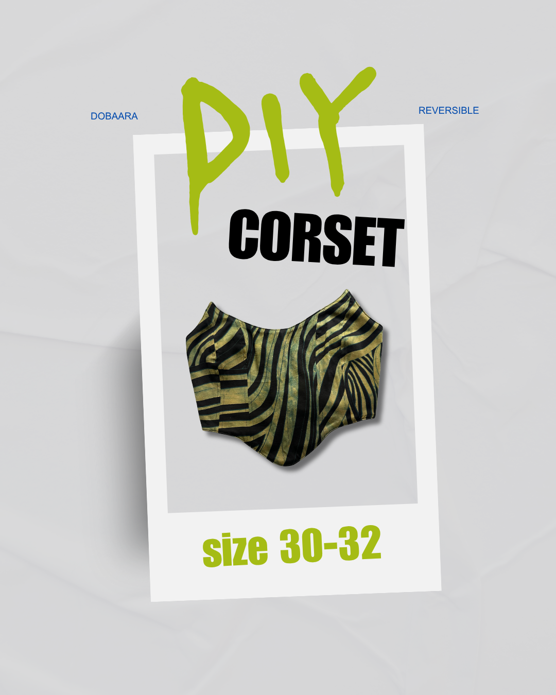 DIY Dobaara Corset Tops | Size 30-32