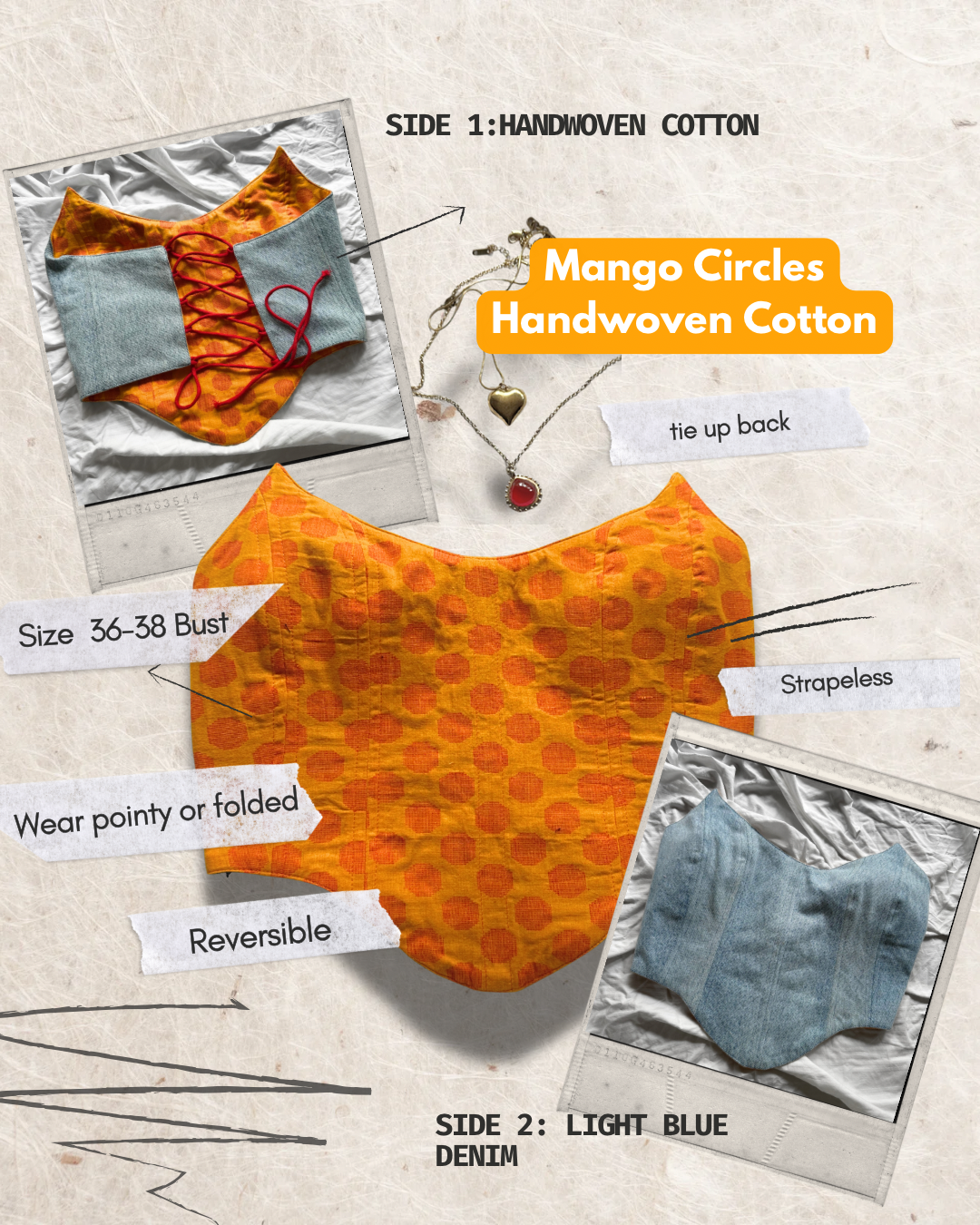 Dobaara Corset Tops | 36-38 BUST