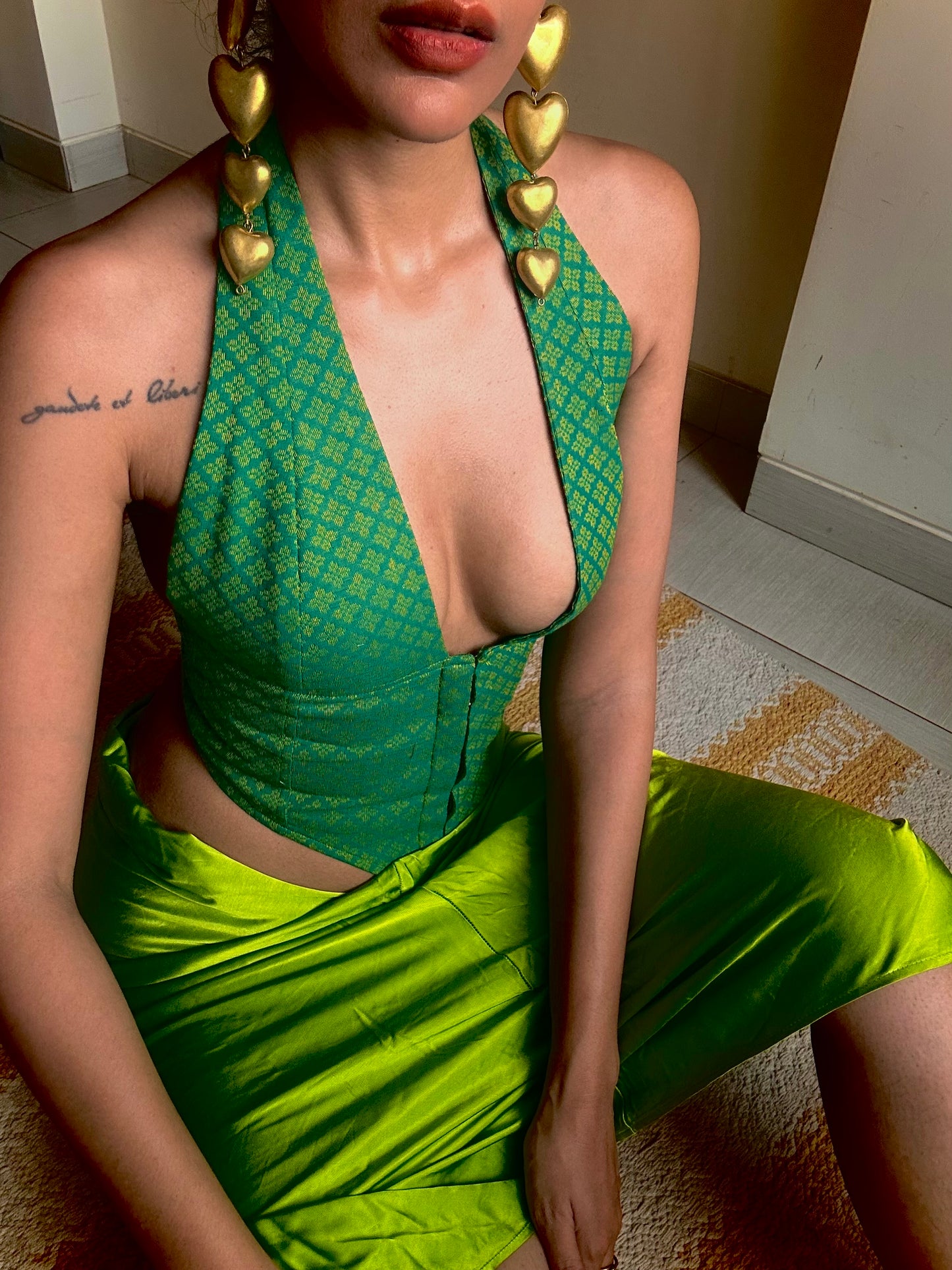 Aaila! Halter Top | Handloom Cotton Woven Butas