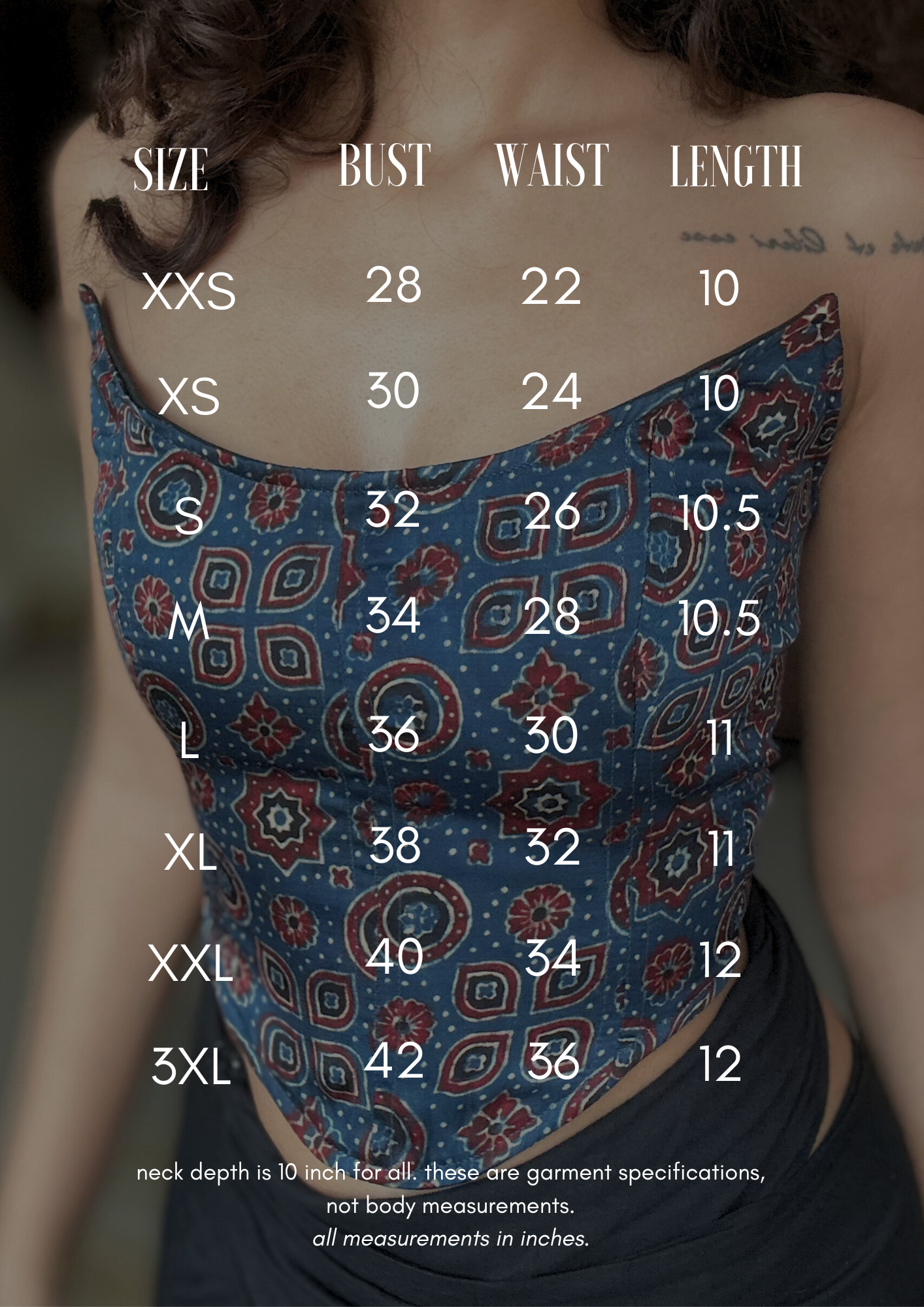 Dobaara Corset Tops | 32-34 BUST