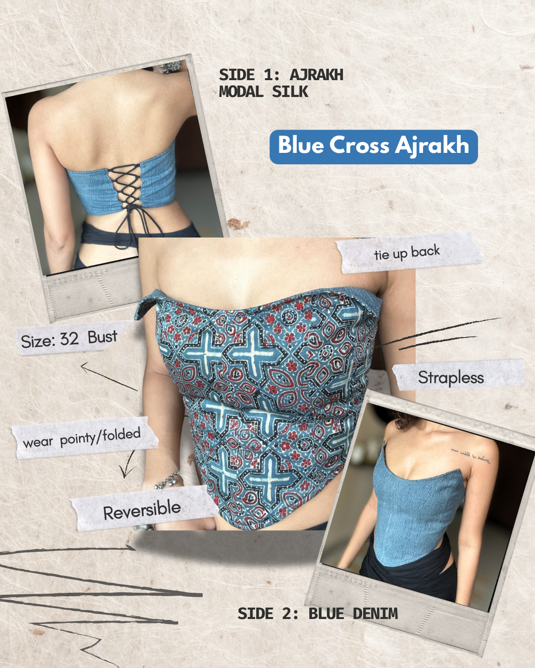 Dobaara Corset Tops | 32-34 BUST
