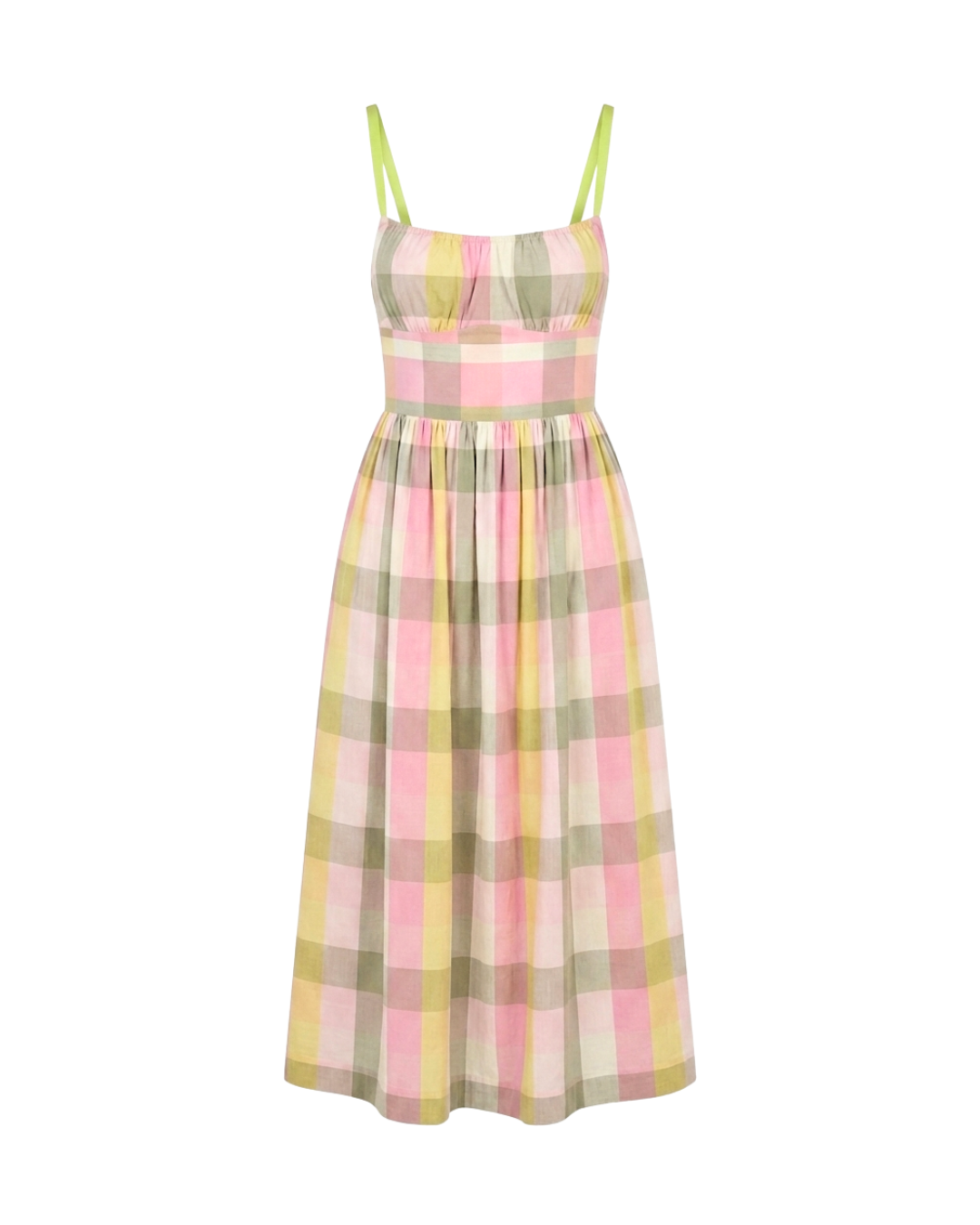 Divinity in Cassata | Handloom Cotton Backless Maxi