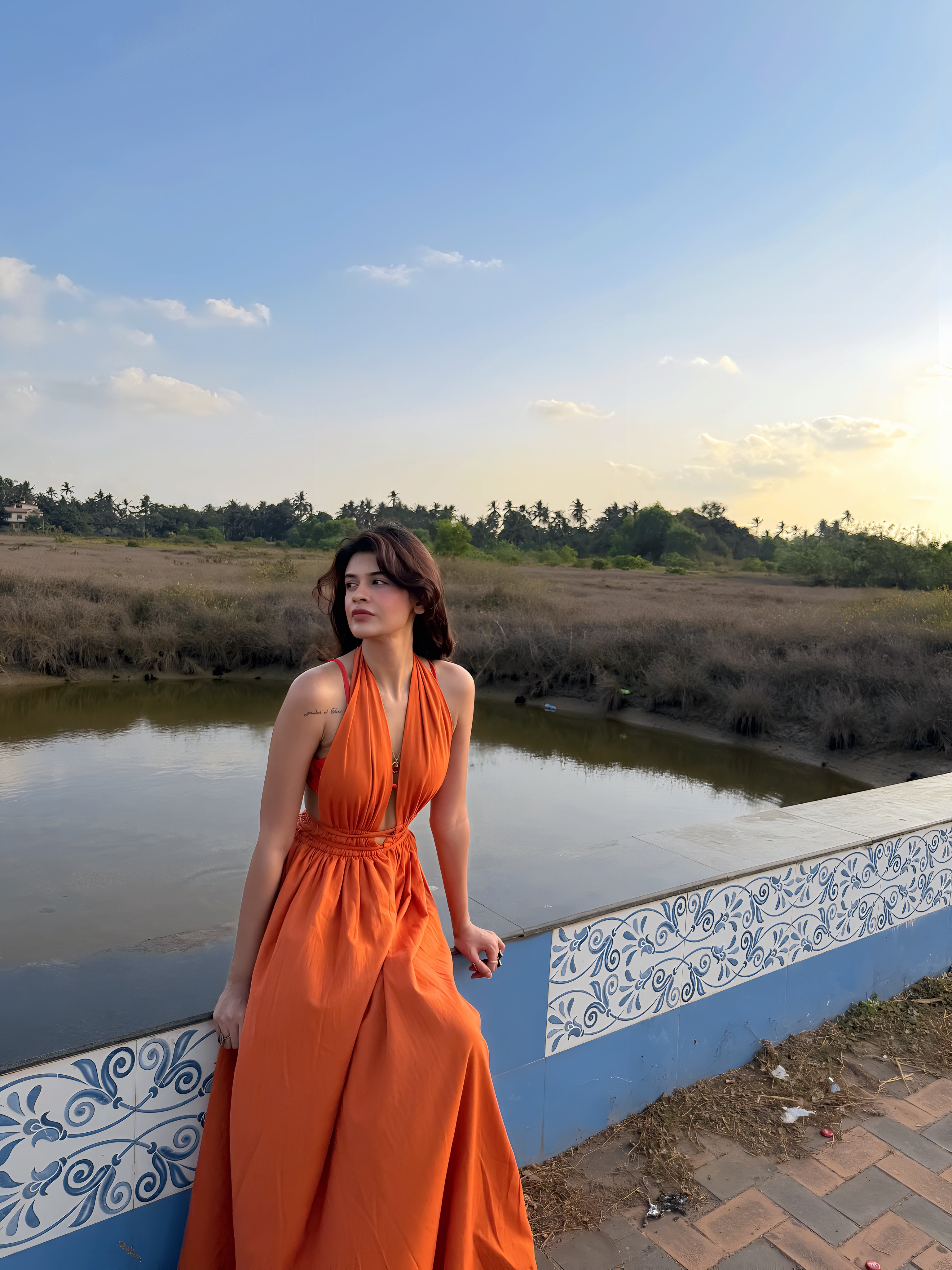 Zeenat Maxi in Handloom