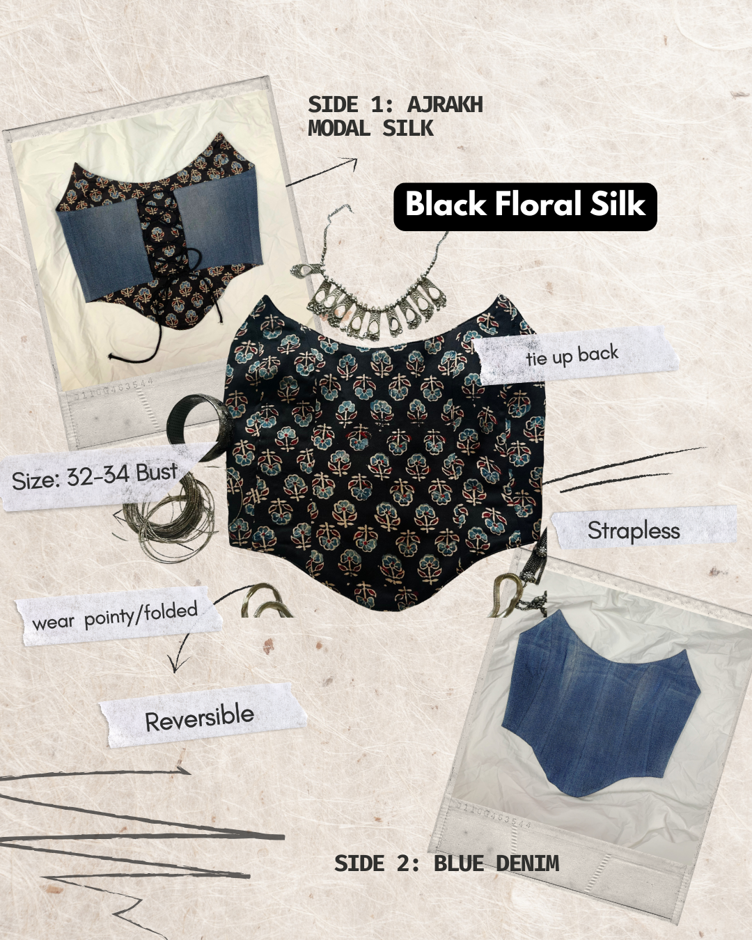 Dobaara Corset Tops | 32-34 bust