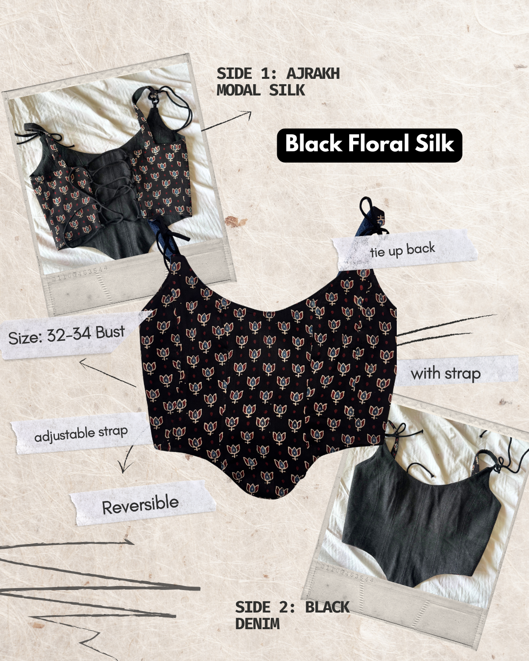 Dobaara Corset Tops | 32-34 bust