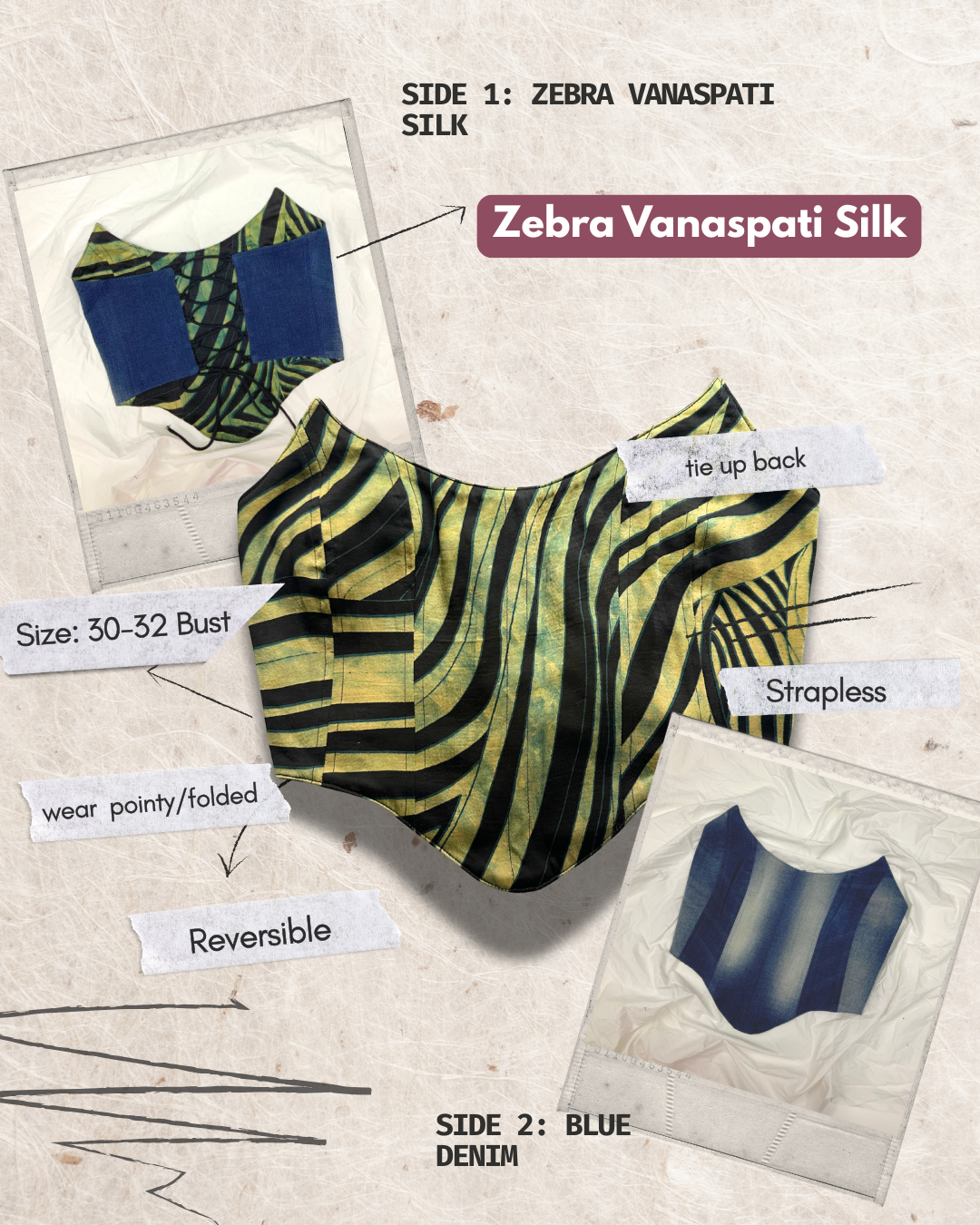 Dobaara Corset Tops | 30-32 bust