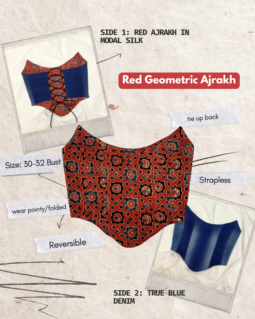 Dobaara Corset Tops | 30-32 bust