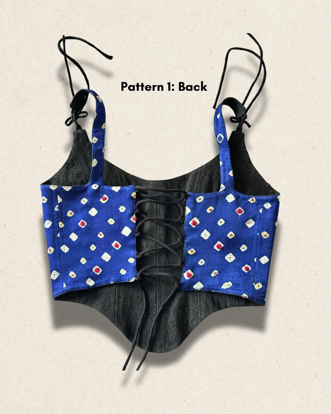 Dobaara Corset Tops | Bandhani Version
