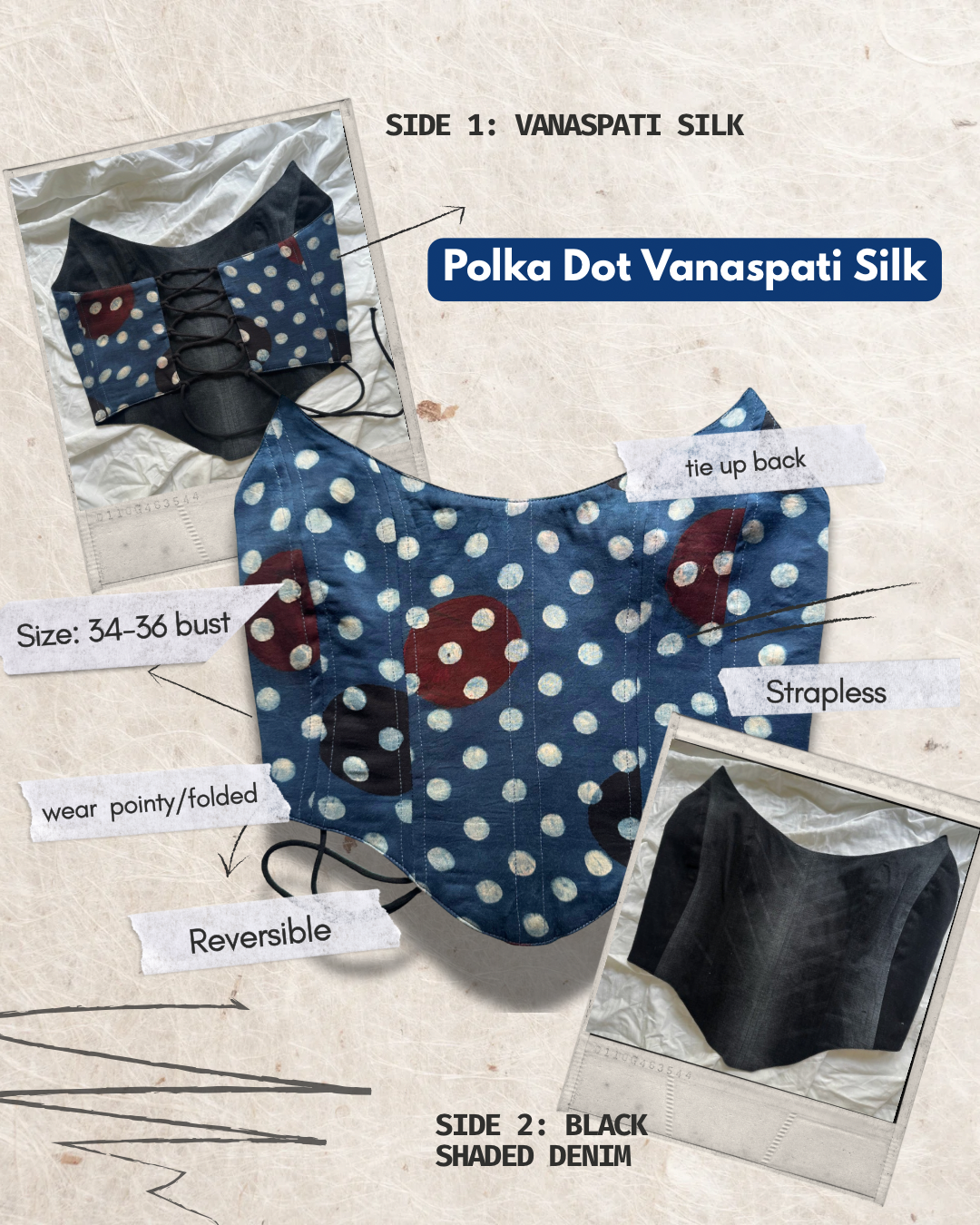 Dobaara Corset Tops | 34-36 Bust