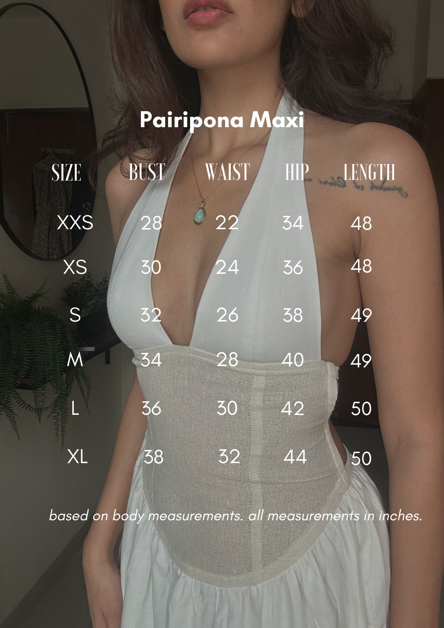 Pairipona Backless Maxi