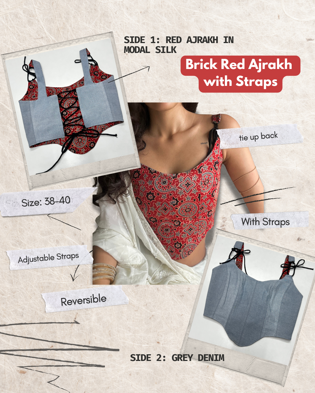 Dobaara Corset Tops | 38-40