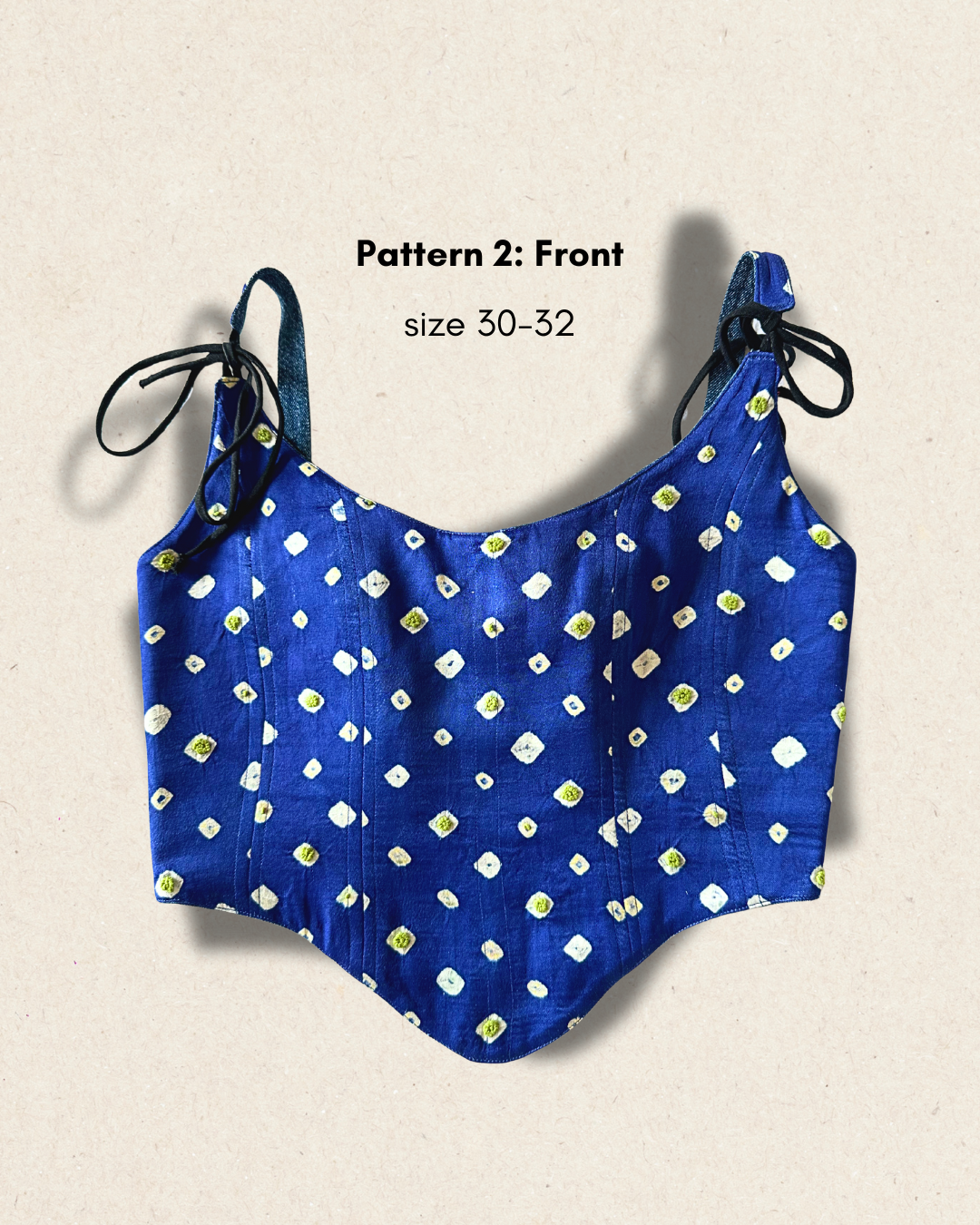 Dobaara Corset Tops | Bandhani Version