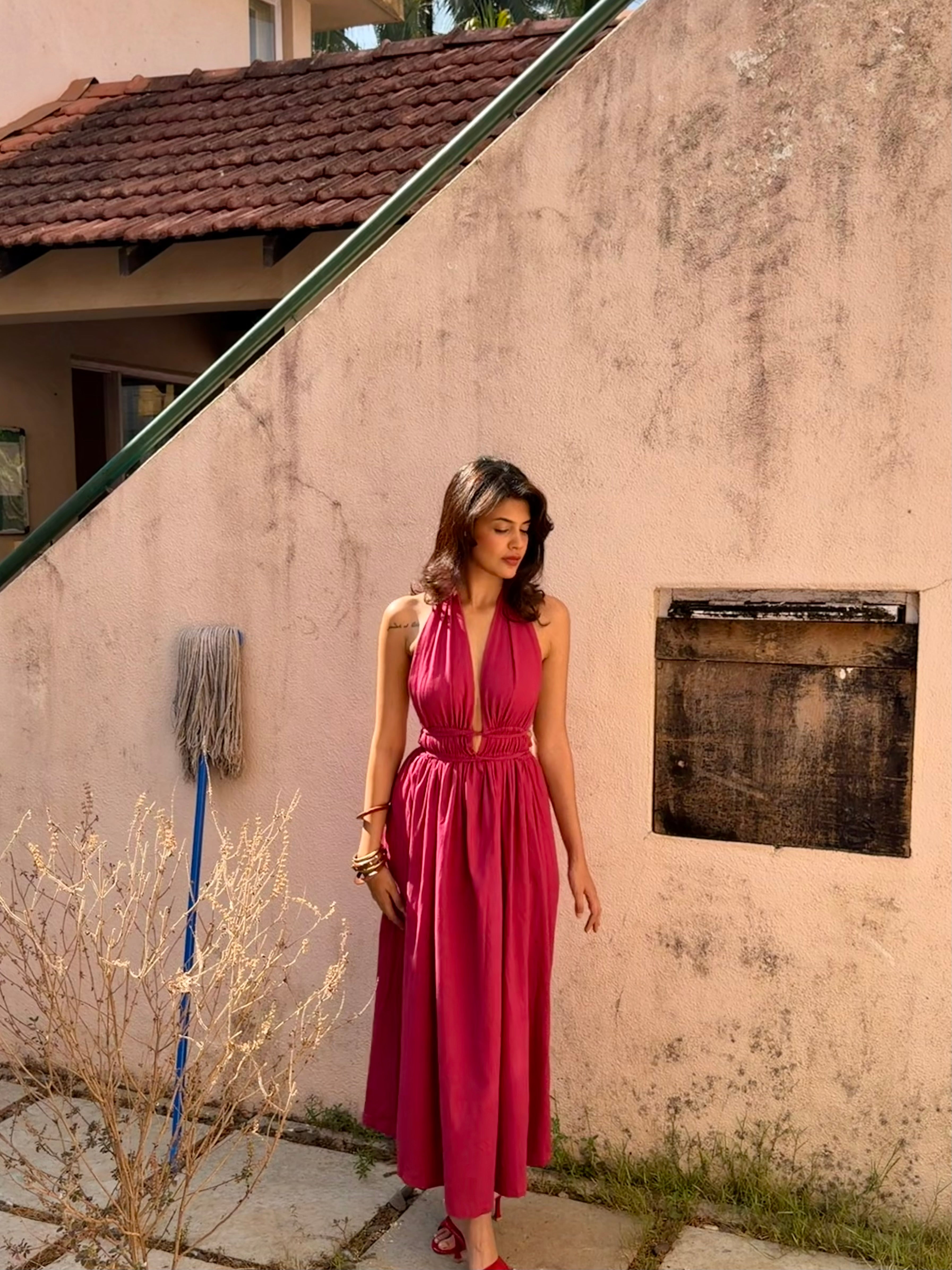 Zeenat Maxi in Handloom