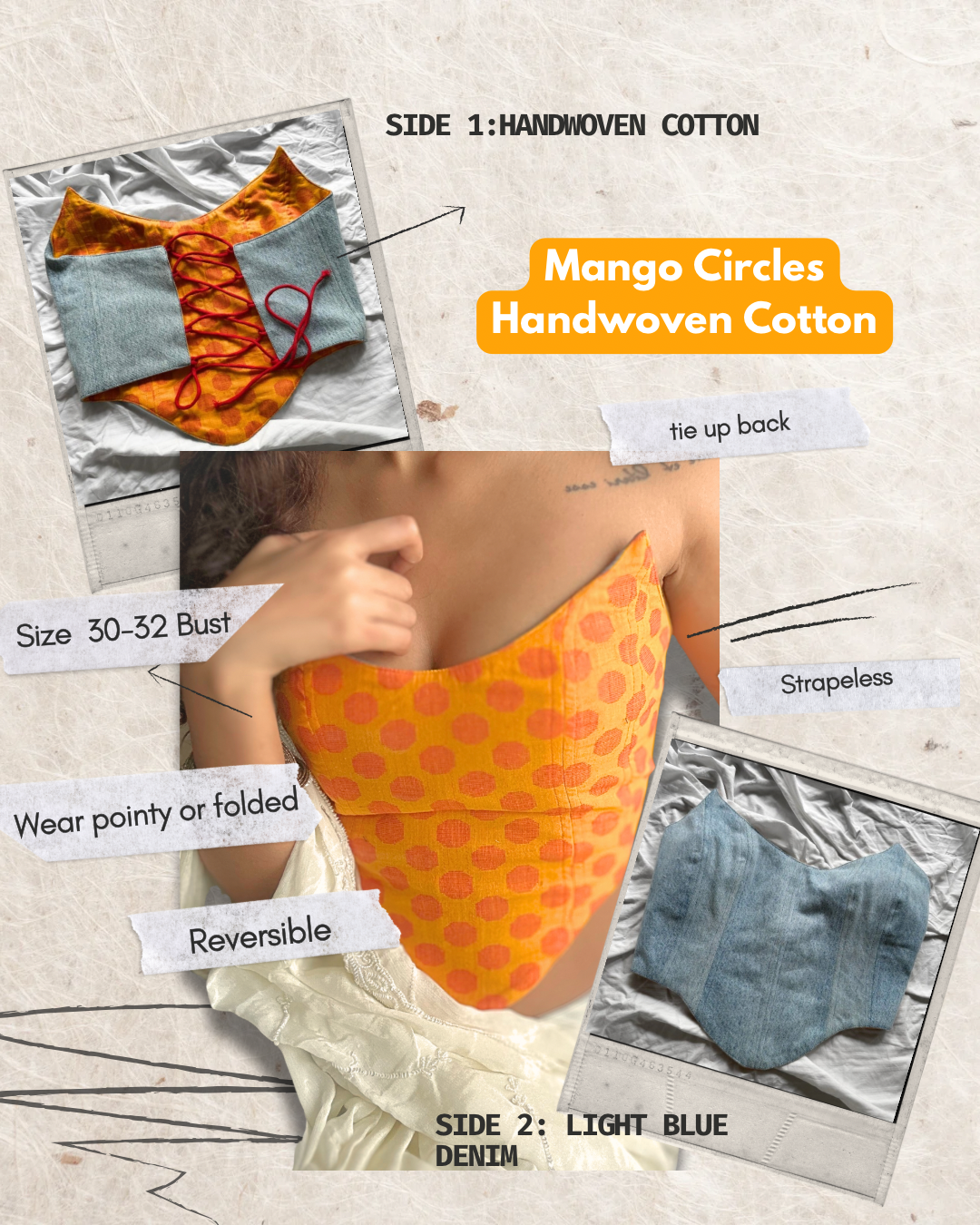 Dobaara Corset Tops | 30-32 bust