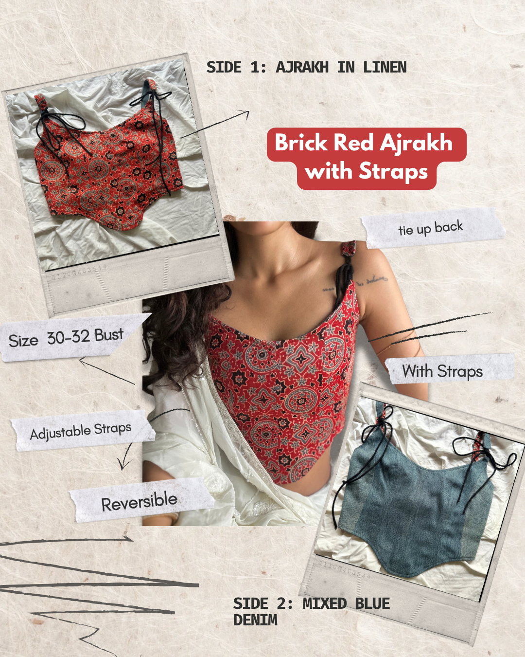 Dobaara Corset Tops | 30-32 bust