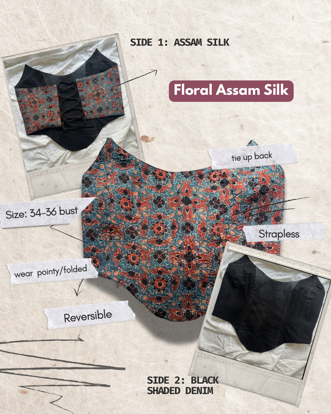 Dobaara Corset Tops | 34-36 Bust