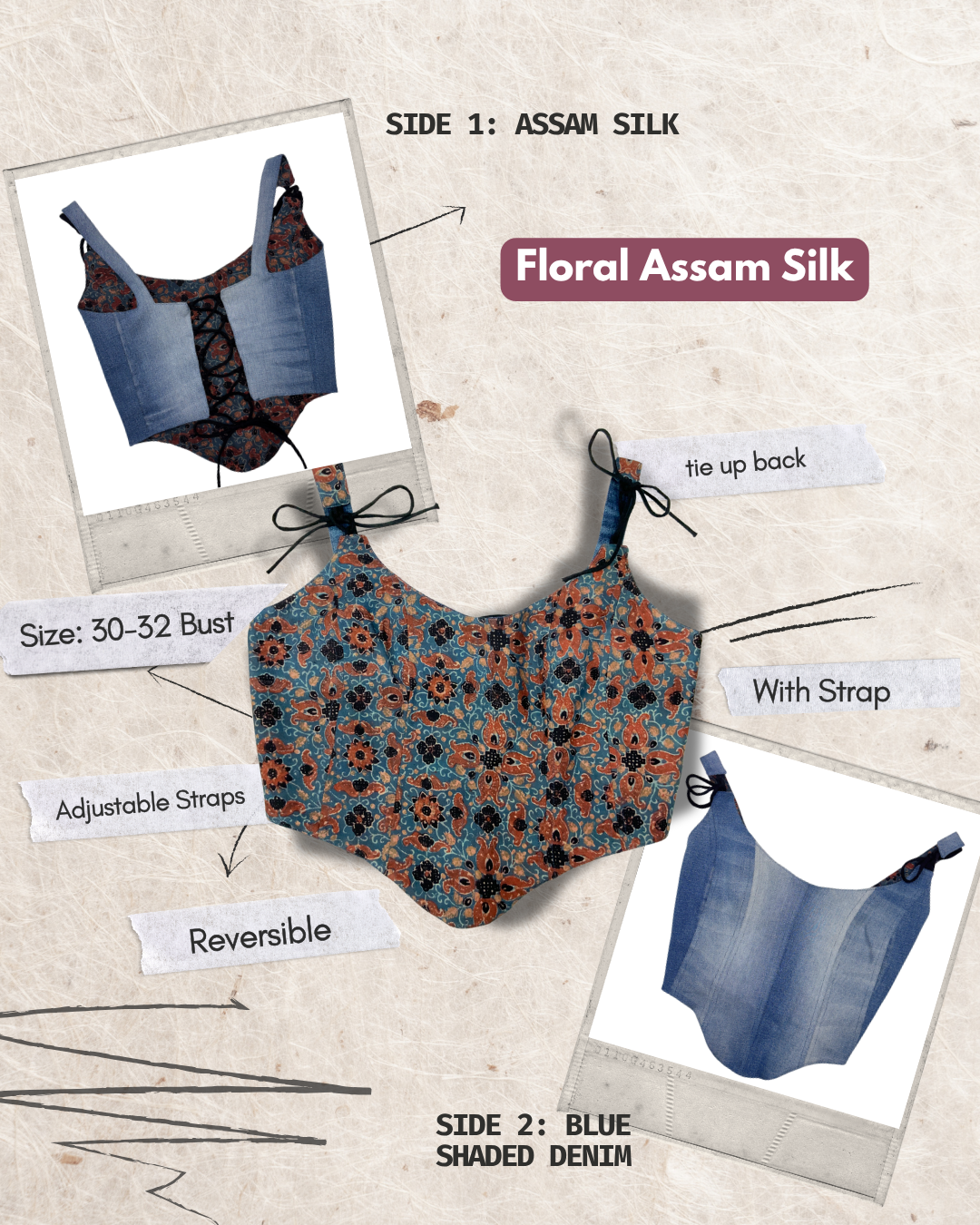 Dobaara Corset Tops | 30-32 bust