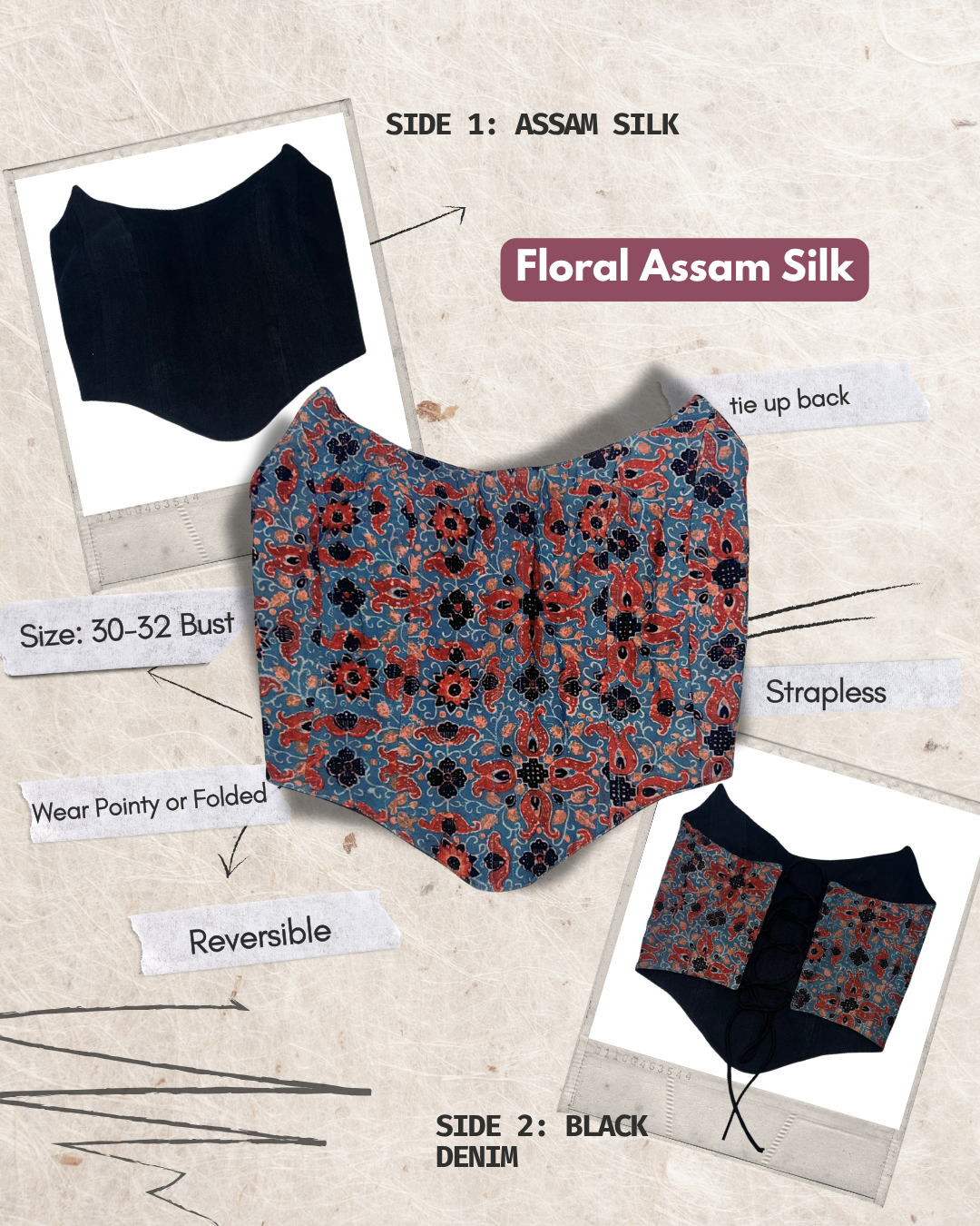 Dobaara Corset Tops | 30-32 bust