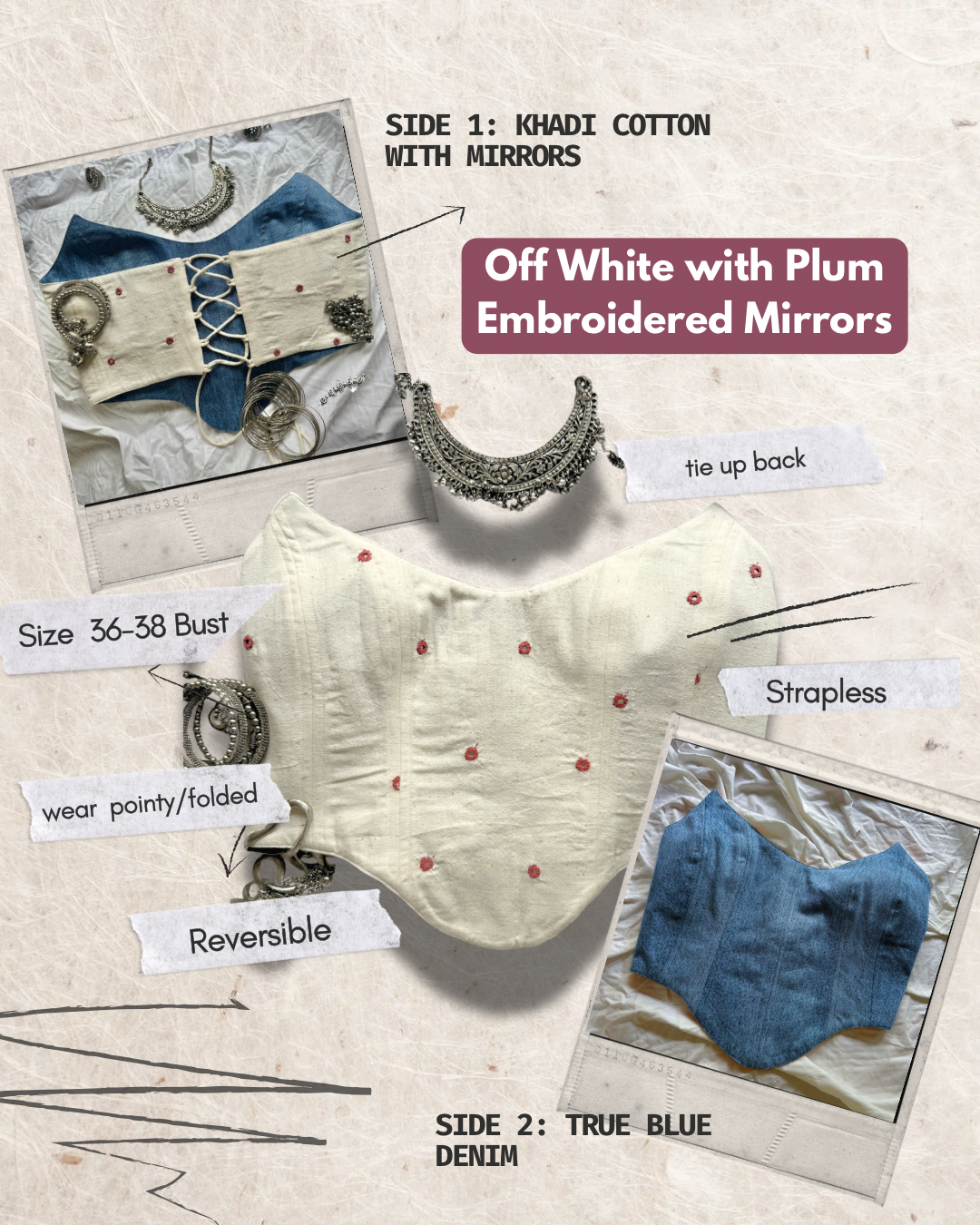 Dobaara Corset Tops | 36-38 bust