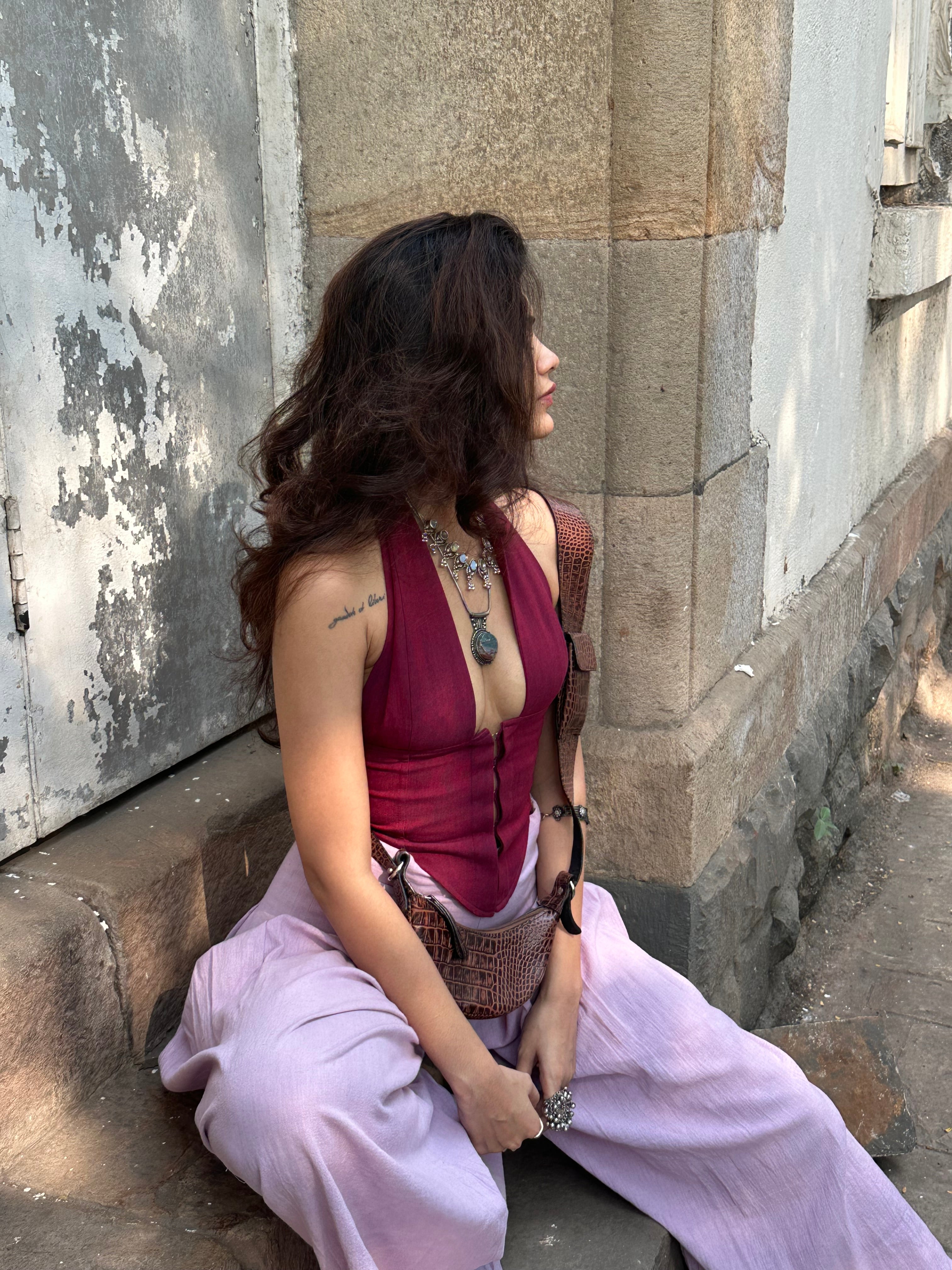 Aaila! Halter Top | Solid Colours