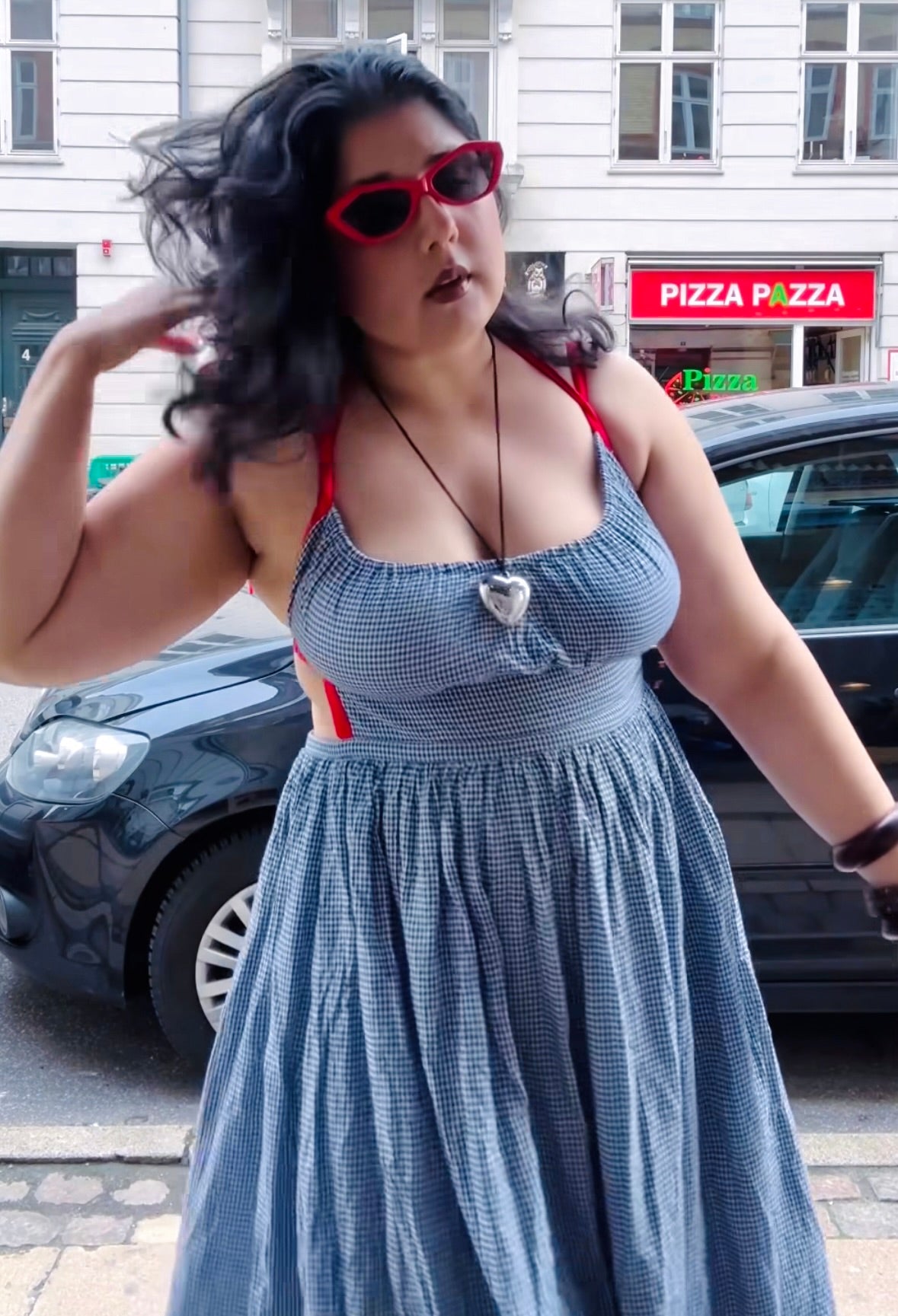 Divinity Maxi | Gingham