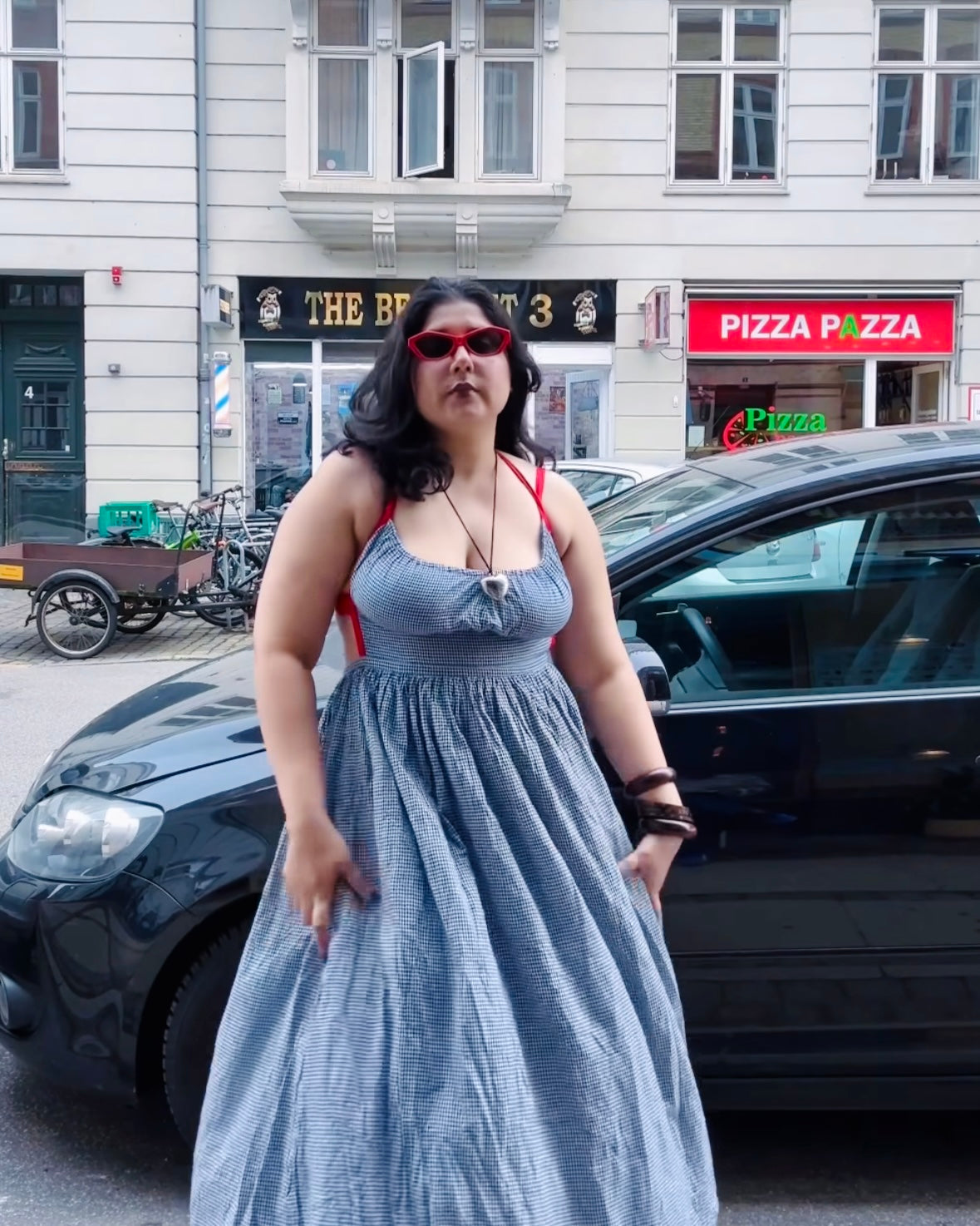 Divinity Maxi | Gingham