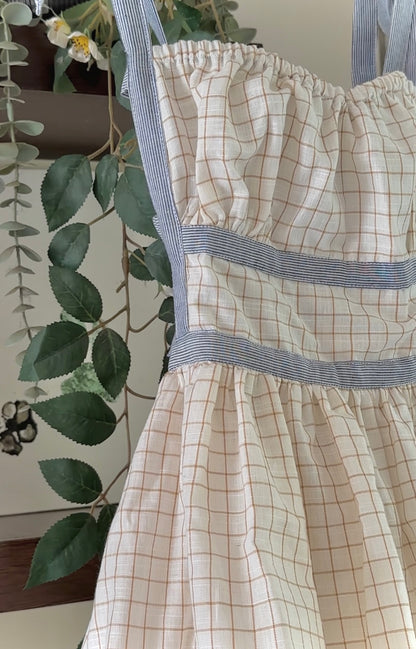 Divinity Mini | Handloom Cotton Backless Dress