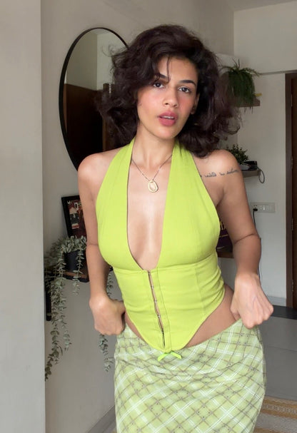 Aaila! Halter Top | Solid Colours