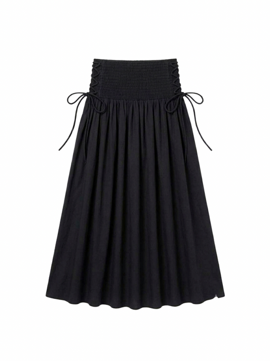 Behayaa Cutout Maxi Skirt