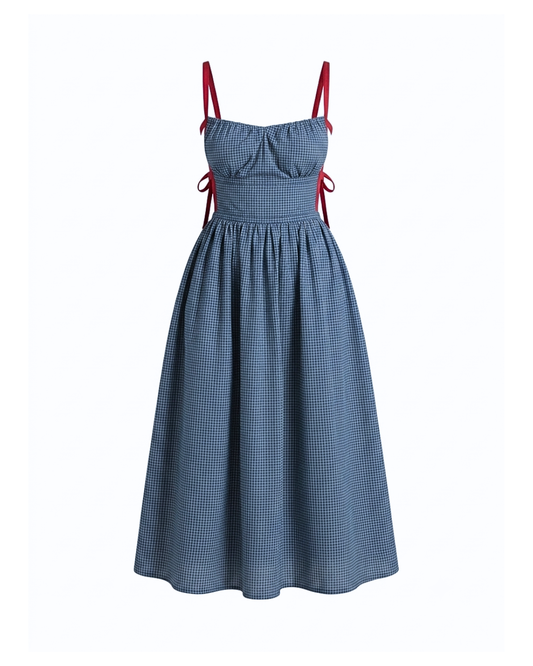 Divinity Maxi | Checkered Weaves in Handloom Cotton