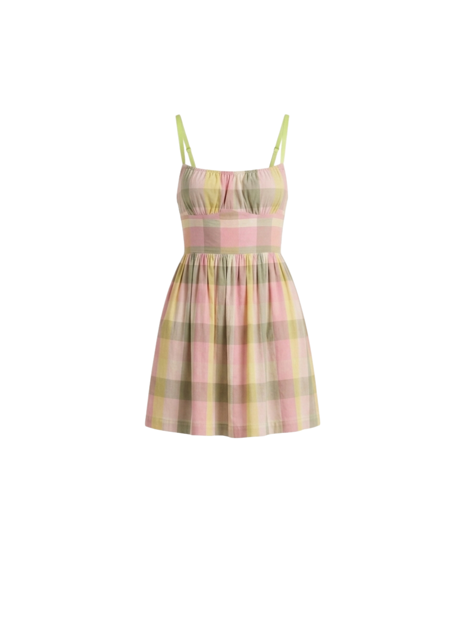 Divinity Mini | Handloom Cotton Backless Dress