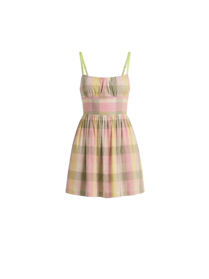Divinity Mini | Handloom Cotton Backless Dress