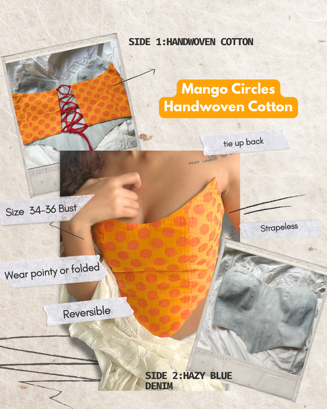 Dobaara Corset Tops | 34-36 Bust