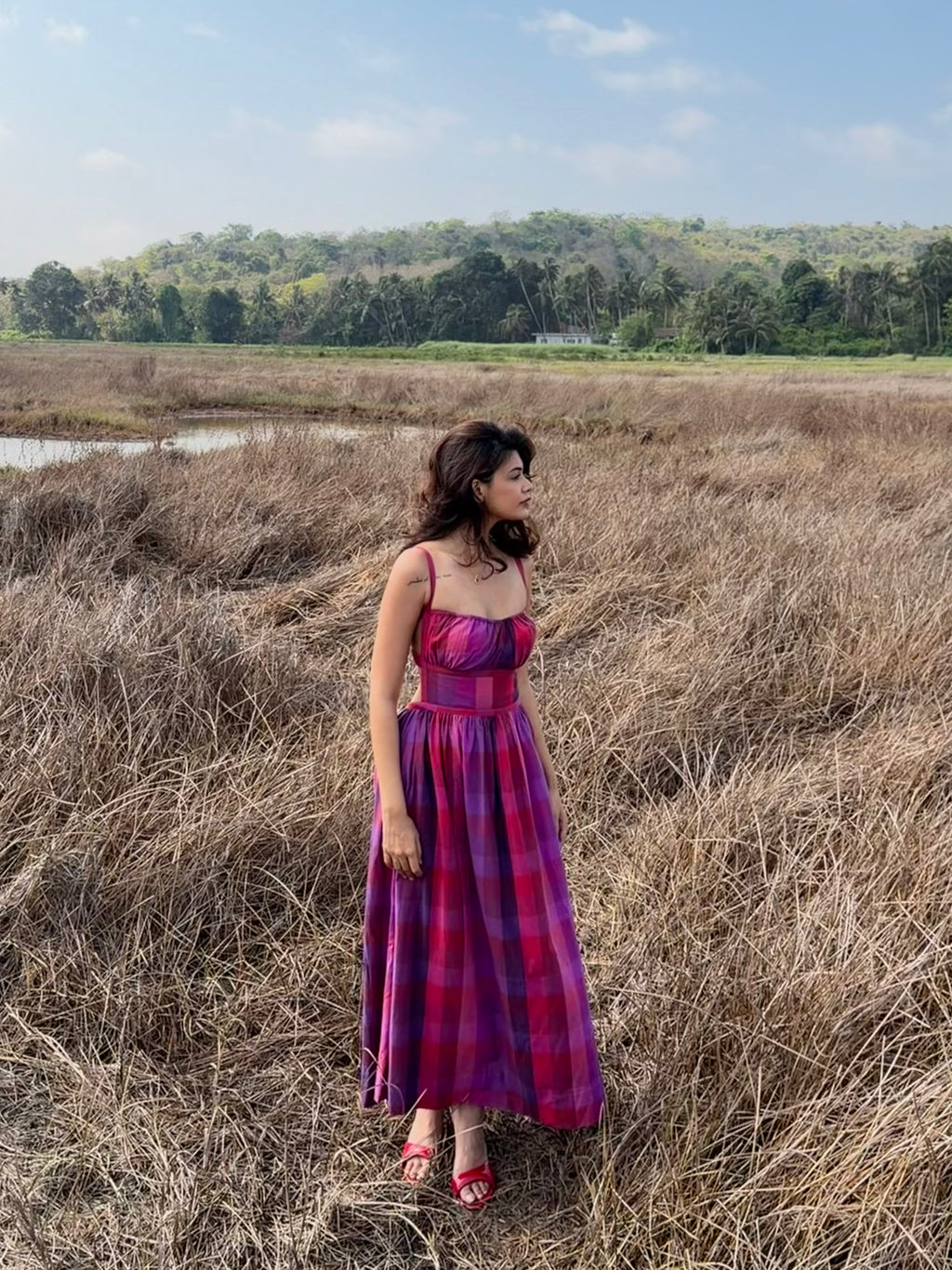 Divinity Maxi | Checkered