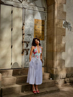Aaila! Halter Top | Handblock Cotton Prints
