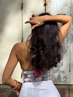 Aaila! Halter Top | Handblock Cotton Prints