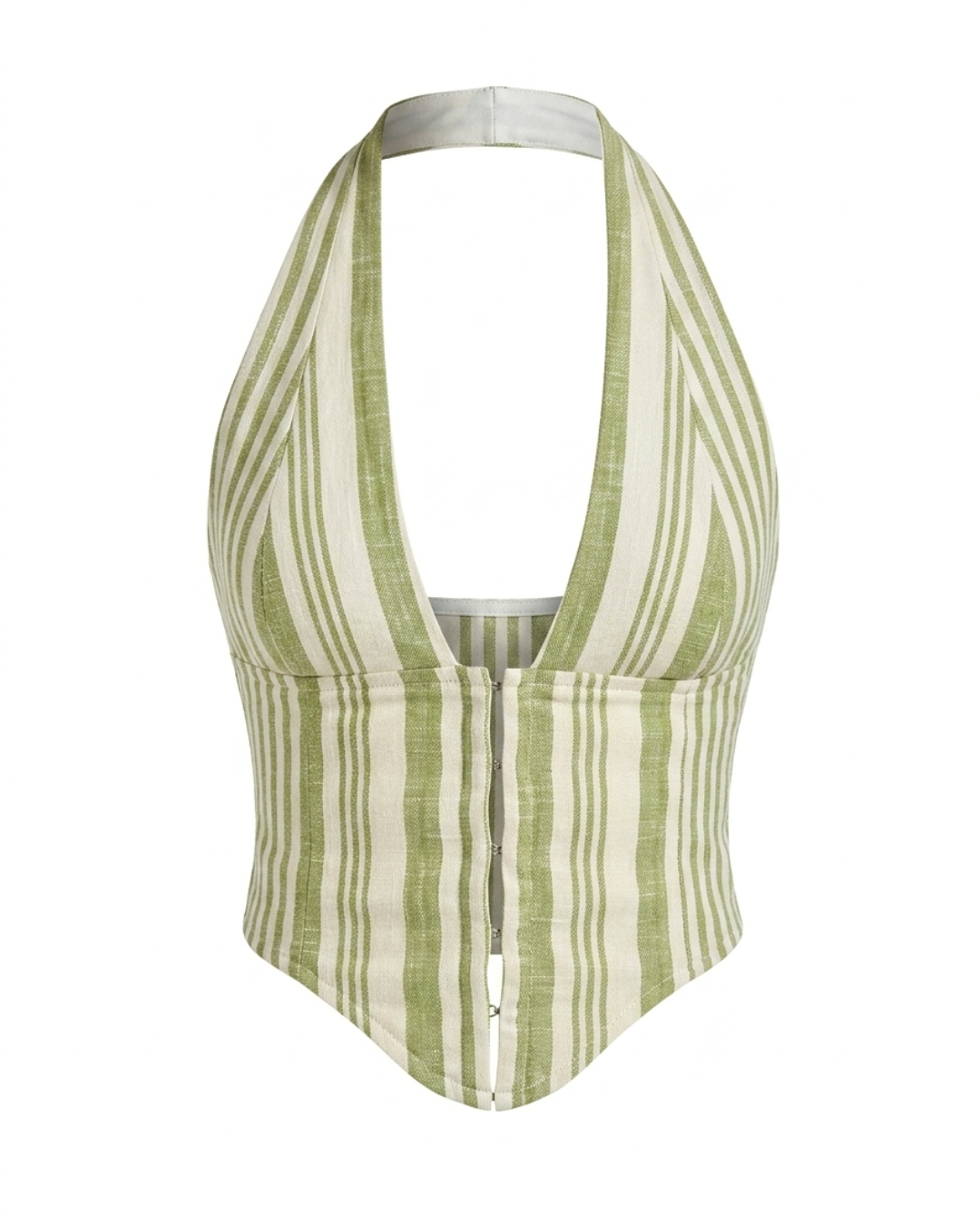 Aaila! Halter Top | Stripes | Handloom Cotton