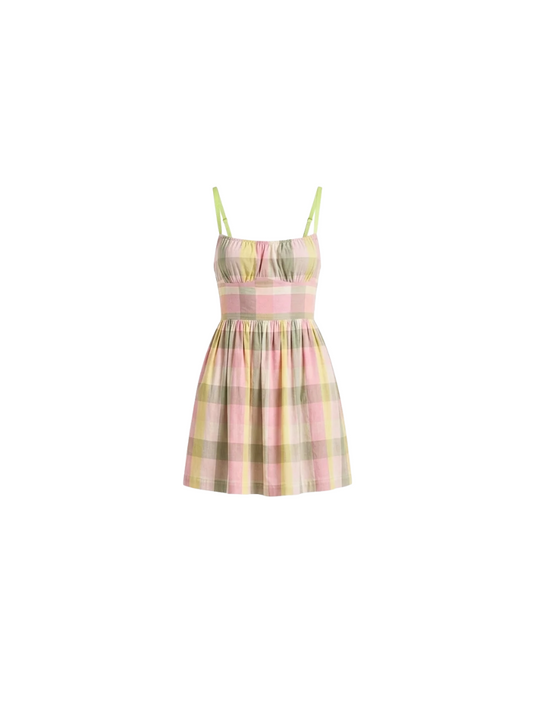 Divinity Mini | Handloom Cotton Backless Dress
